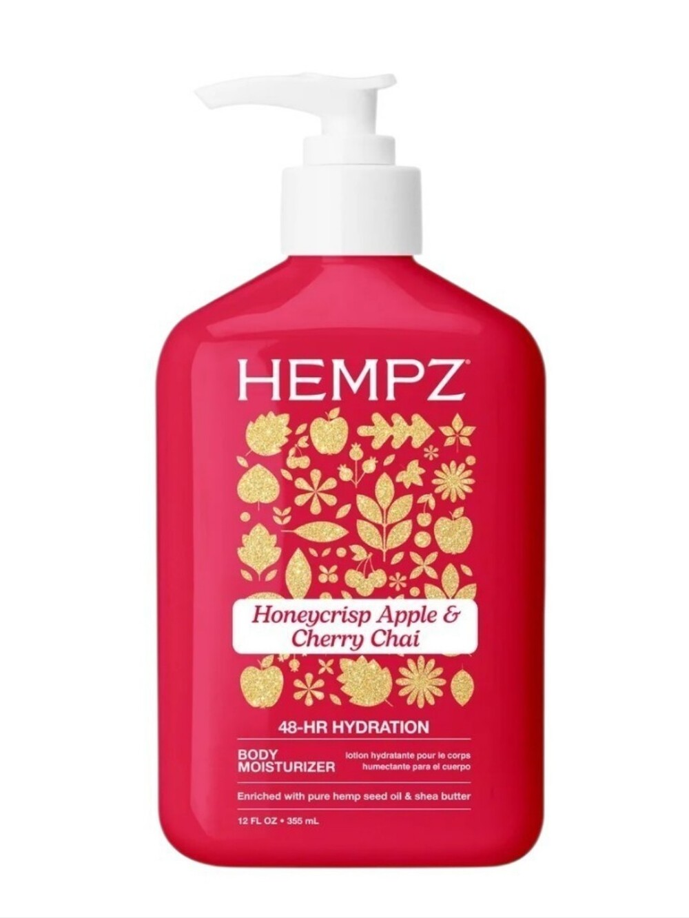 Hempz Honeycrisp Apple & Cherry Chai Moisturizing Body Lotion